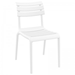 HELEN Καρέκλα Πολυπροπυλένιο Λευκό 50x59x84εκ.