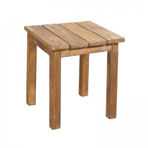 KORAL ΞΥΛΙΝΟ ΤΡΑΠΕΖΑΚΙ ΚΑΡΥΔΙ 40x40x45εκ.