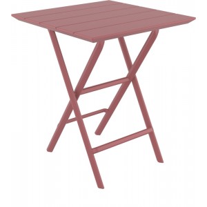 HELEN MARSALA ΤΡΑΠΕΖΙ ΠΤΥΣ/ΝΟ ΠΟΛ/ΝΙΟΥ 60x60x74εκ. 