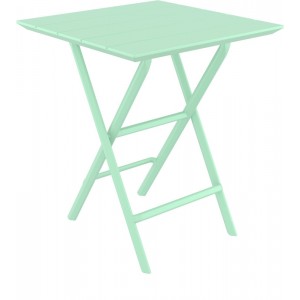 HELEN OPALINE GREEN ΤΡΑΠΕΖΙ ΠΤΥΣ/ΝΟ ΠΟΛ/ΝΙΟΥ 60x60x74εκ. 