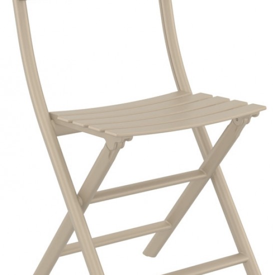 HELEN ΠΤΥΣ/ΝΗ TAUPE ΚΑΡΕΚΛΑ ΠΟΛ/ΝΙΟΥ 42x47x83εκ.