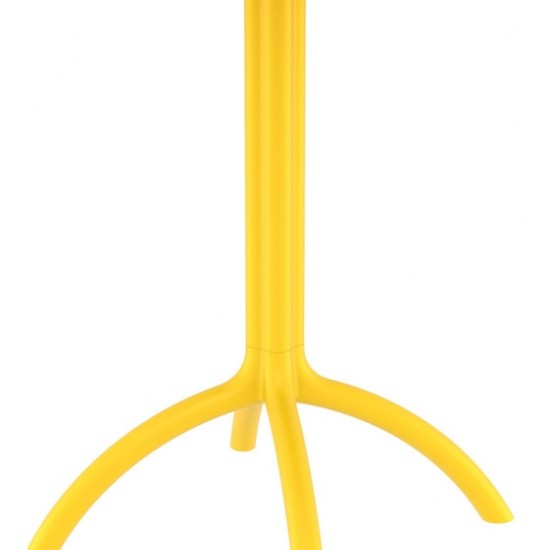 OCTOPUS Φ60Χ75εκ.YELLOW ΤΡΑΠΕΖΙ ΠΟΛ/ΝΙΟΥ-SIESTA-OCTOPUS ΤΡΑΠΕΖΙ-ΤΡΑΠΕΖΙ-