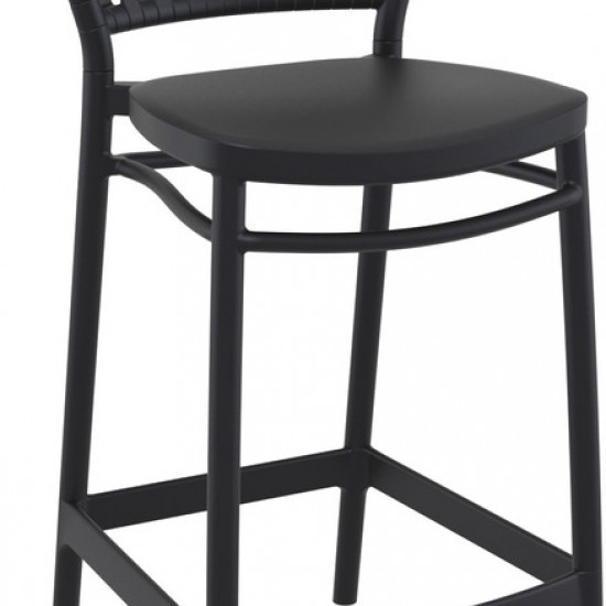 PORTOFINO 65εκ. ΣΚΑΜΠΟ BLACK ΠΟΛ/ΝΙΟΥ 48x52x96εκ.