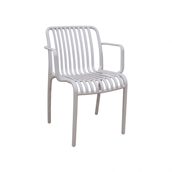 PARMA-S WHITE ΠΟΛΥΘΡΟΝΑ ΠΟΛ/ΝΙΟΥ 56X56X79εκ.