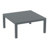 PORTOFINO LOUNGE ΤΡΑΠΕΖΙ DARK GREY 70X70X33εκ. ΠΟΛΥΠΡΟΠΥΛΕΝΙΟΥ