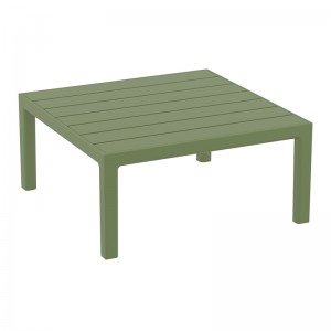 PORTOFINO LOUNGE ΤΡΑΠΕΖΙ OLIVE GREEN 70X70X33εκ. ΠΟΛΥΠΡΟΠΥΛΕΝΙΟΥ