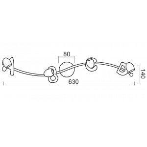4ΦΩΤΟ GU10 Α-Β-C-D (1414DB)