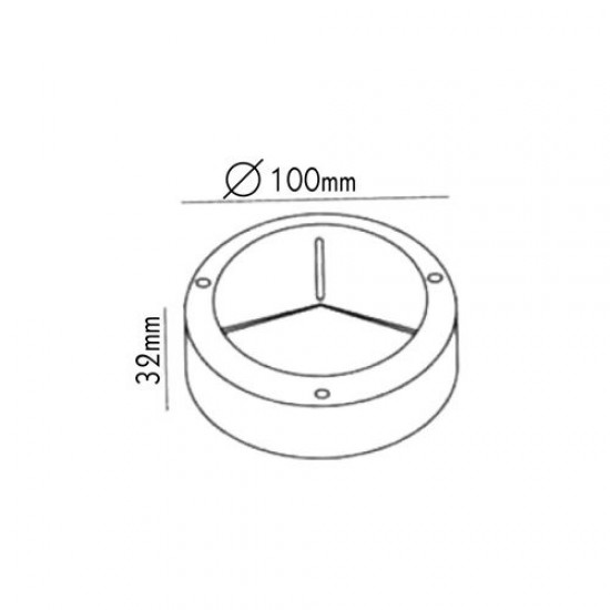 Φωτιστικό τοίχου αλουμινίου