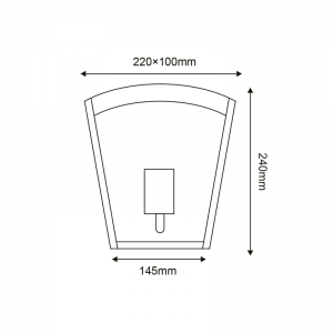 ΓΚΡΙ ΕΠΙΤΟΙΧΟ ΦΩΤΙΣΤΙΚΟ CELIA V 1XE27 IP44 ΜΕ ΔΙΑΦΑΝΟ ΓΥΑΛΙ..