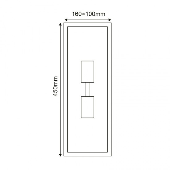 ΓΚΡΙ ΕΠΙΤΟΙΧΟ ΦΩΤΙΣΤΙΚΟ CELIA 2XE27 IP44 ΜΕ ΔΙΑΦΑΝΟ ΓΥΑΛΙ-ΦΩΤΙΣΤΙΚΑ ΕΞΩΤΕΡΙΚΟΥ ΧΩΡΟΥ-ΦΑΝΑΡΑΚΙΑ-