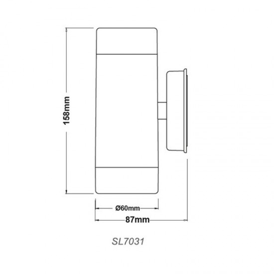 ΦΩΤΙΣΤΙΚΟ ΣΠΟΤ ΤΟΙΧΟΥ  UP-DOWN ΛΕΥΚΟ-ΦΩΤΙΣΤΙΚΑ ΕΞΩΤΕΡΙΚΟΥ ΧΩΡΟΥ-ΦΩΤΙΣΤΙΚΑ ΤΟΙΧΟΥ-