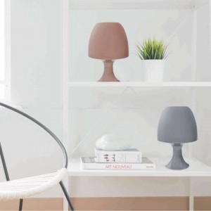 ΕΠΙΤΡΑΠΕΖΙΟ Φ/Σ 1ΧΕ14 ΠΛΑΣΤΙΚΟ ΣΚΟΥΡΟ ΓΚΡΙ Φ16XH25,5CM