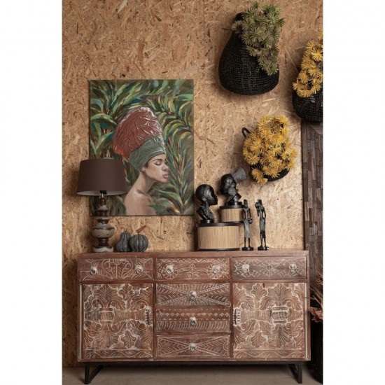 PATRA ΜΠΟΥΦΕΣ ΦΥΣΙΚΟ 150x40xH85cm