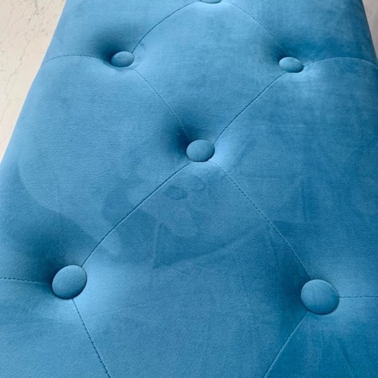 ZIRO ΣΚΑΜΠΩ PETROL 150x38xH46cm