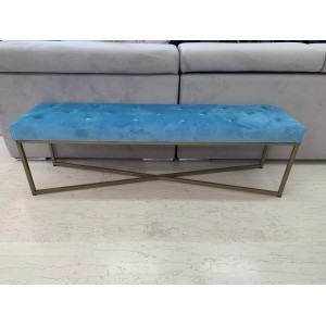 ZIRO ΣΚΑΜΠΩ PETROL 150x38xH46cm