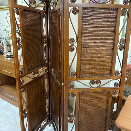 ΠΑΡΑΒΑΝ BAMB0O -ΞΥΛΟ  60Χ60Χ60 180Η