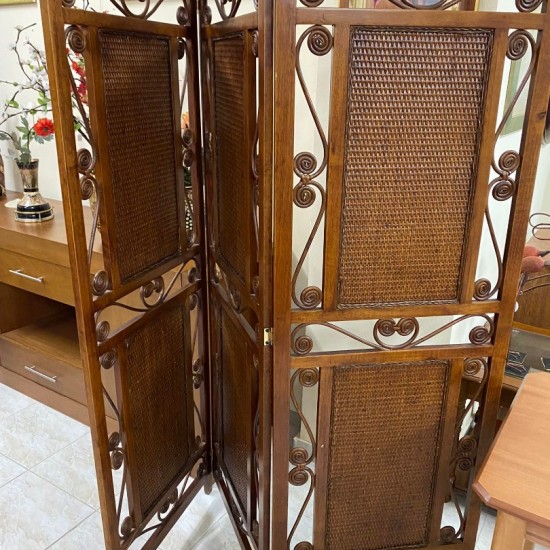 ΠΑΡΑΒΑΝ BAMB0O -ΞΥΛΟ  60Χ60Χ60 180Η