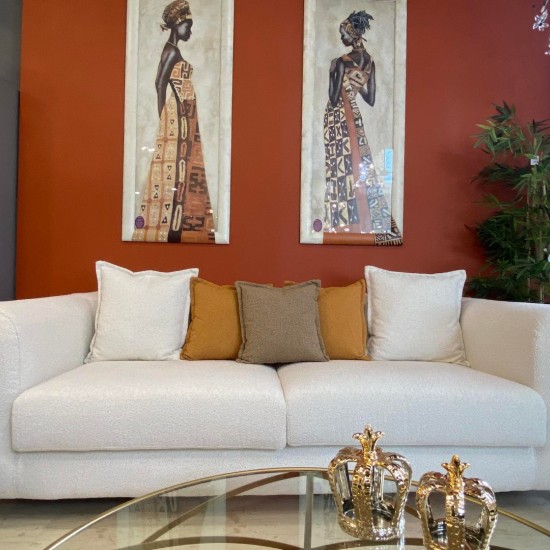 Σετ Σαλόνι Διθέσιος/Τριθέσιος Καναπές ΥΦΑΣΜΑ (ΜΠΟΥΚΛΕ)