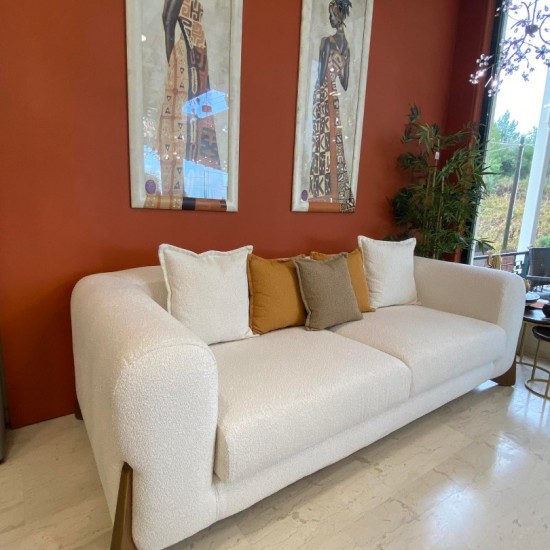 Σετ Σαλόνι Διθέσιος/Τριθέσιος Καναπές ΥΦΑΣΜΑ (ΜΠΟΥΚΛΕ)