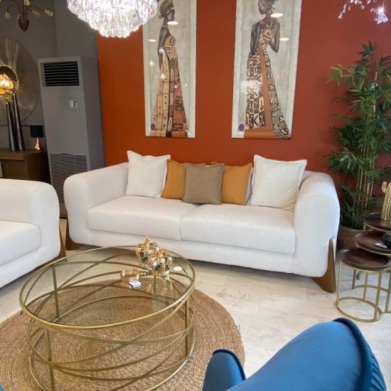 Σετ Σαλόνι Διθέσιος/Τριθέσιος Καναπές ΥΦΑΣΜΑ (ΜΠΟΥΚΛΕ)