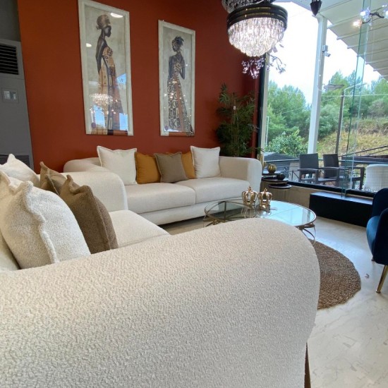 Σετ Σαλόνι Διθέσιος/Τριθέσιος Καναπές ΥΦΑΣΜΑ (ΜΠΟΥΚΛΕ)