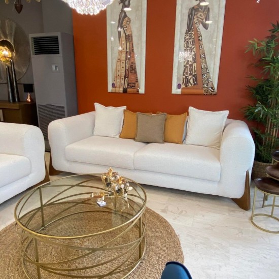 Σετ Σαλόνι Διθέσιος/Τριθέσιος Καναπές ΥΦΑΣΜΑ (ΜΠΟΥΚΛΕ)