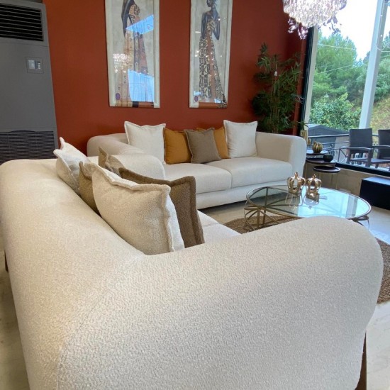 Σετ Σαλόνι Διθέσιος/Τριθέσιος Καναπές ΥΦΑΣΜΑ (ΜΠΟΥΚΛΕ)