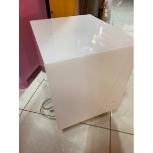 Κομοδίνο  λευκο φωτιζόμενο 29χ34χ40