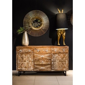 PATRA ΜΠΟΥΦΕΣ ΦΥΣΙΚΟ 150x40xH85cm