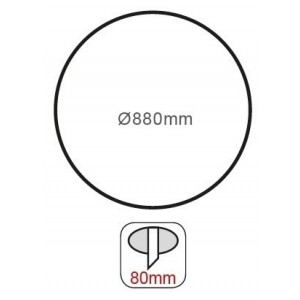 ΣΠΟΤ ΓΥΨΟΣΑΝΙΔΑΣ ΧΩΝΕΥΤΟ ΛΕΥΚΟ GU10 ΣΤΡΟΓΓΥΛΟ
