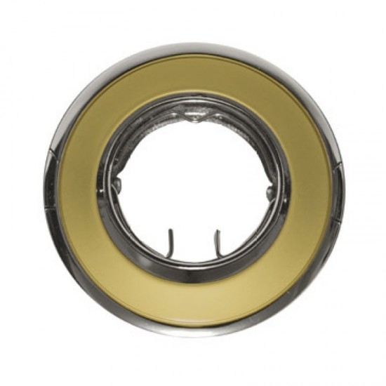 ΣΠΟΤ ΧΩΝΕΥΤΟ ΚΙΝΟΥΜΕΝΟ ΔΙΧΡΩΜΟ  ΧΡΥΣΟ, ΑΣΗΜΙ ΠΕΡΛΕ