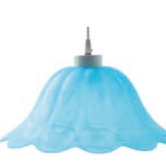 ΓΥΑΛΙ W.ALABASTER BLUE SATIN 3092