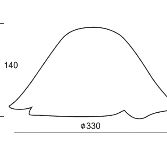 ΓΥΑΛΙ W.ALABASTER BLUE SATIN 3794