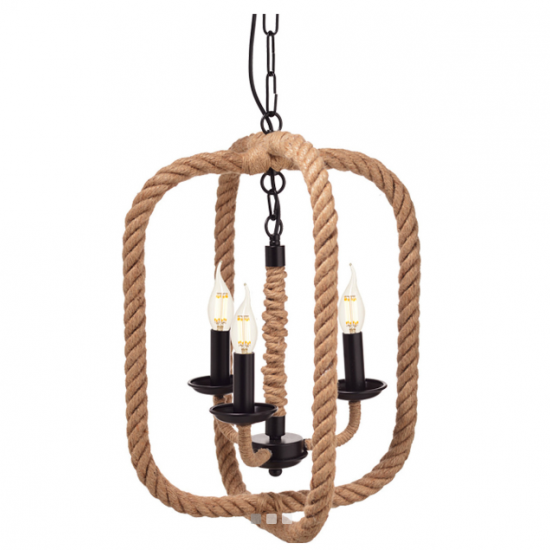 ΚΡΕΜΑΣΤΟ Φ/Σ 3ΧΕ14 ΟΡΘΟΓΩΝΙΑ ΜΑΥΡΟ ΜΕΤΑΛΛΟ+ΣΧΟΙΝΙ 40Χ40ΧΗ120CM