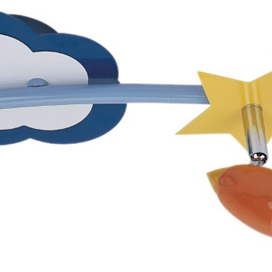 ΦΩΤΙΣΤΙΚΟ ΟΡΟΦΗΣ ΜΟΝΟΦΩΤΟ ΑΣΤΕΡΙ 34.5Χ13Χ15cm