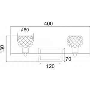 ΑΠΛΙΚΑ/ΟΡΟΦΗΣ ΔΙΑΦΑΝΟ ΓΥΑΛΙ ΧΡΩΜΙΟ 2ΧG9 OSTRAVA