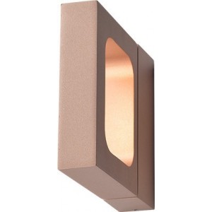 ΕΠΙΤΟΙΧΟ Φ/Σ LED 6W 3000K ΑΛΟΥΜΙΝΙΟ ΧΡΥΣΟ 14,5X13X3CM