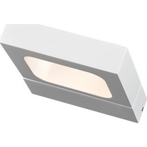 ΕΠΙΤΟΙΧΟ Φ/Σ LED 6W 3000K ΑΛΟΥΜΙΝΙΟ ΛΕΥΚΟ 14,5X13X3CM 