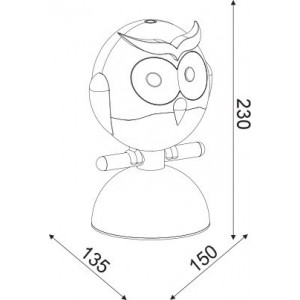 ΕΠΙΤΡΑΠΕΖΟ Φ/Σ 1ΧΕ14 ΜΠΛΕ ΠΛΑΣΤΙΚΟ ΚΟΥΚΟΥΒΑΓΙΑ 15Χ13,5ΧΗ23CM