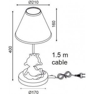 ΠΟΡΤΑΤΙΦ 1ΧΕ27 ΠΑΙΔΙΚΟ ΠΡΙΓΚΙΠΙΣΣΑ Φ21ΧΗ40CM