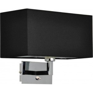 ΑΠΛΙΚΑ 1XE27 ΜΕ ΜΑΥΡΟ ΥΦΑΣΜΑΤΙΝΟ ΑΜΠΑΖΟΥΡ