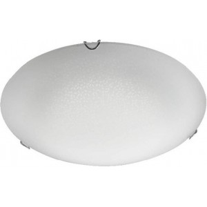 ΕΠΙΤΟΙΧΙΟ/ΟΡΟΦΗΣ Φ/Σ 2ΧΕ27 ΛΕΥΚΟ ΓΥΑΛ ΜΟΤΙΒΟ+ΜΕΤΑΛ Φ30ΧΗ10CM SCILLA