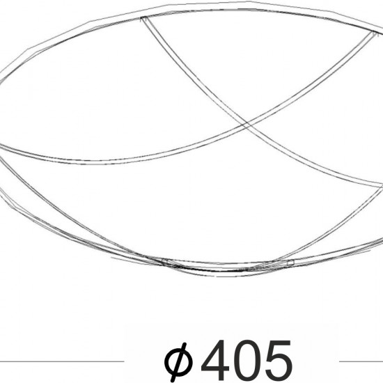 ΠΛΑΦΟΝΙΕΡΑ ΜΕΤΑΛΛΙΚΗ ΜΑΥΡΟ – ΧΡΥΣΟ Φ40CM 3XE27