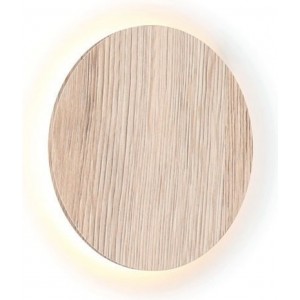 ΕΠΙΤΟΙΧΟ Φ/Σ LED 15W 3000Κ ΑΠΟΧΡΩΣΗ ΑΝΟΙΧΤΟΥ ΞΥΛΟΥ MDF ΚΥΚΛΟΣ Φ30XH3,6CM