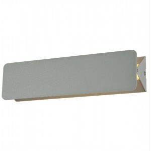 ΕΠΙΤΟΙΧΟ Φ/Σ LED 10W 3000K ΑΛΟΥΜΙΝΙΟ ΓΚΡΙ 31X8X5,5CM 