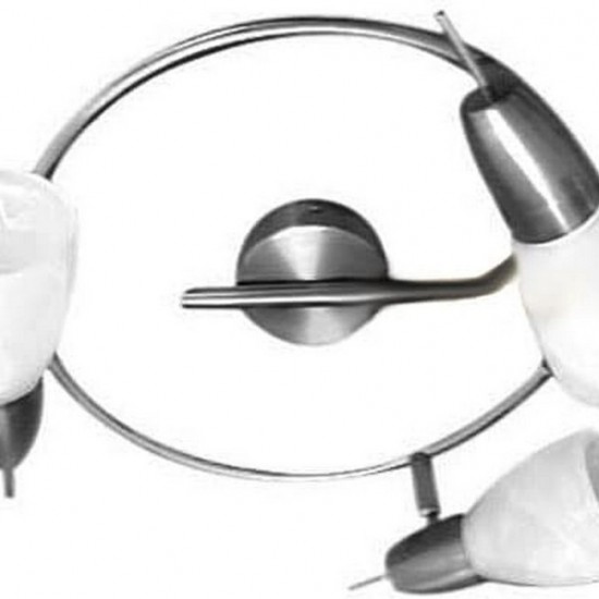 ΣΠΟΤ ΙΙI ΓΥΑΛΙ ΝΙΚΕΛ ΜΑΤ 3Χ40W E14