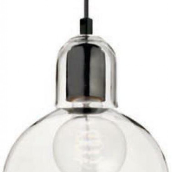 ΚΡΕΜΑΣΤΟ ΔΙΑΦΑΝΕΣ ΓΥΑΛΙ Φ17cm 1χ40W E27