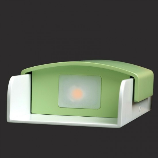 ΕΠΙΤΟΙΧΟ Φ/Σ LED 12W 3000K ΑΛΟΥΜΙΝΙΟ ΜΕΝΤΑ+ΛΕΥΚΟ 25X11X5,3CM