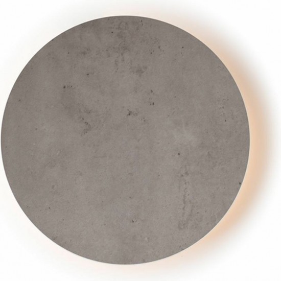 ΕΠΙΤΟΙΧΟ Φ/Σ LED 24W 3000Κ ΑΠΟΧΡΩΣΗ ΤΣΙΜΕΝΤΟΥ MDF ΚΥΚΛΟΣ Φ40ΧΗ3,6CM