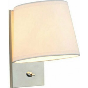 ΒΑΣΗ ΑΠΛΙΚΑΣ 1XE27 (ΧΩΡΙΣ ΚΑΠΕΛΟ) ΧΡΩΜΙΟ ΜΕΤΑΛΛΙΚΗ ΜΕ ΔΙΑΚΟΠΤΗ